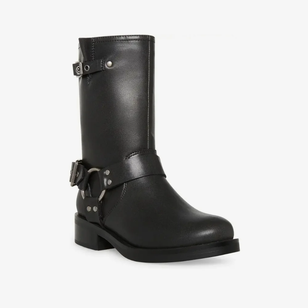 Steve Madden Beckky Moto Boot SZ 12